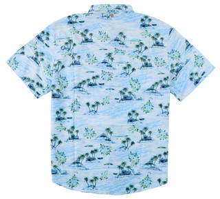 Thumbnail 2: The American Outdoorsman Men's Short Sleeve Print Guide Button Down Shirt 