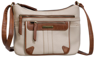 Thumbnail 2: White Mountain Chesterton Two-Tone Crossbody Handbag 
