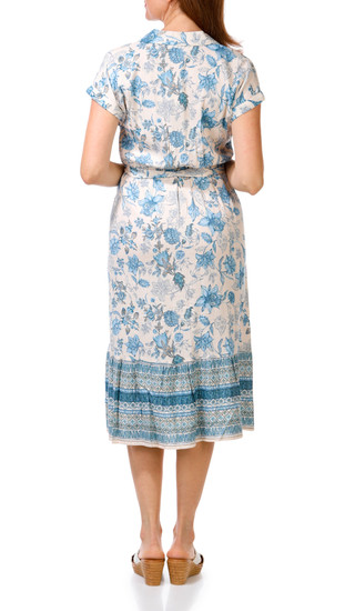Thumbnail 2: Lucky Brand Women's Short Sleeve Button Down Midi Dress 