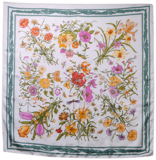 Thumbnail 2: Jessica McClintock Floral Square Scarf 
