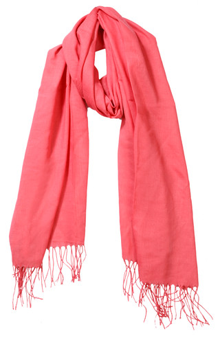 Thumbnail 1: ADRIENNE VITTADINI Solid Lightweight Shawl 