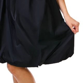 Thumbnail 3: Ellen Tracy Women's Short Sleeve Poplin Bubble Hem Dress 