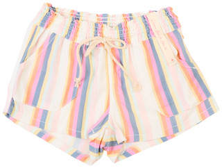 Thumbnail 1: April Kiss Juniors Rope Drawstring Linen Beach Shorts 