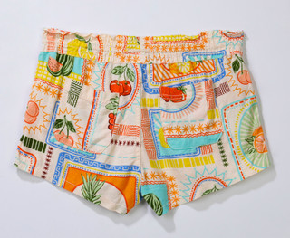 Thumbnail 4: April Kiss Juniors Rope Drawstring Linen Beach Shorts 