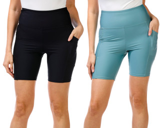 Thumbnail 1: Balance Collection Women's 2 Pk Active Bermuda Shorts 