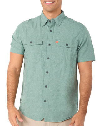 Thumbnail 1: American Outdoor Men's Short Sleeve Guide Button Down Shirt 