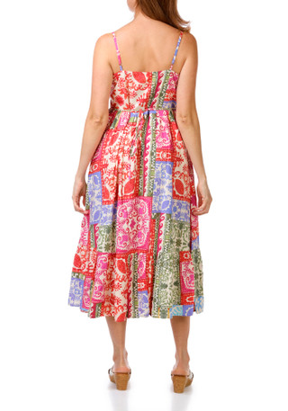 Thumbnail 3: BILA Women's Patchwork Wilcox Maxi Dress 