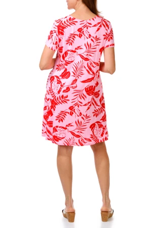Thumbnail 3: Harlow  & Rose Women's Short Sleeve Swing Dress 