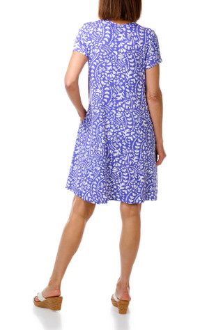 Thumbnail 3: Harlow  & Rose Women's Short Sleeve Swing Dress 