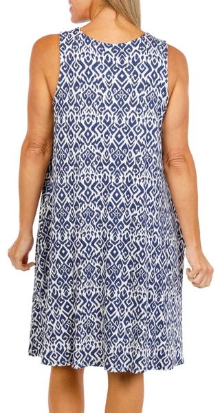 Thumbnail 2: Harlow  & Rose Women's Sleeveless Print Swing Dress 