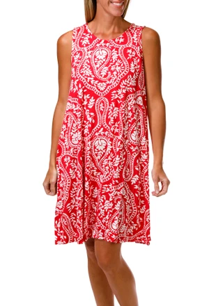 Thumbnail 8: Harlow  & Rose Women's Sleeveless Print Swing Dress 