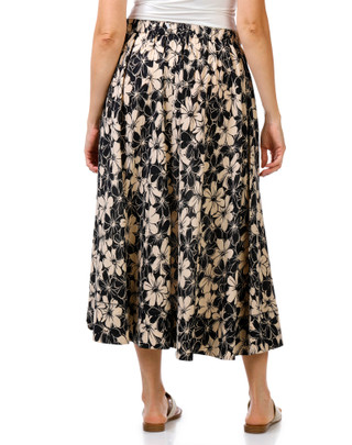 Thumbnail 2: JASON WU Women's Cotton Floral Midi Skirt 
