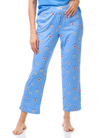 Thumbnail 4: Life is Good Women's 2 Pc Daisy Pajama Pants Set 