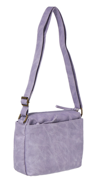 Thumbnail 3: Bueno Antique Pebble Leather Crossbody Bag 