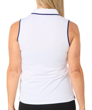 Thumbnail 2: GOTTEX Women's Active Sleeveless 1/4 Zip Polo 