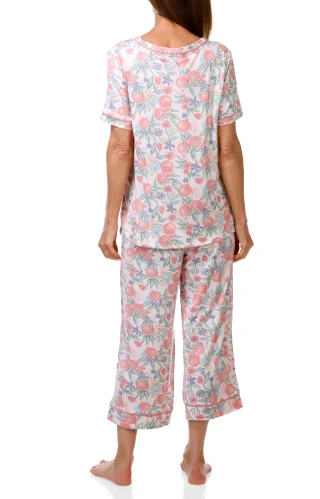 Thumbnail 3: IZOD Women's 2 Pc Pajama Shorts Set  