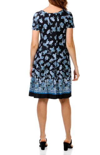 Thumbnail 2: Sami & Jo Women's Floral Paisley Print Dress  