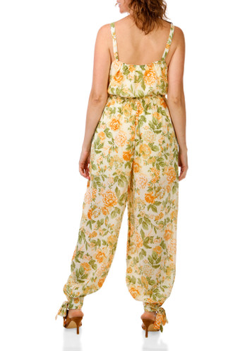 Thumbnail 2: Harlow  & Rose Women's Floral Print Jumpsuit 