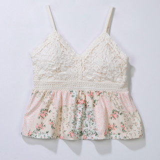Thumbnail 1: Derek Heart Juniors Sleeveless Crochet Bust Top 