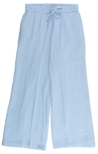 Thumbnail 1: No Comment Junior's Cotton Gauze Wide Leg Pants 