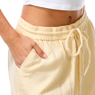 Thumbnail 3: No Comment Junior's Gauze Wide Leg Pants 