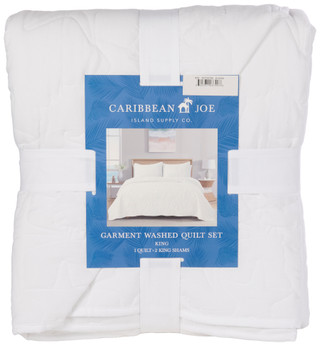 Thumbnail 2: Caribbean Joe Solid Shell Quilt Set 