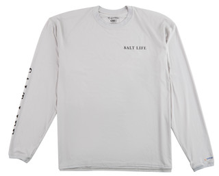 Thumbnail 1: Salt Life Men's Long Sleeve Performance Graphic Tee 