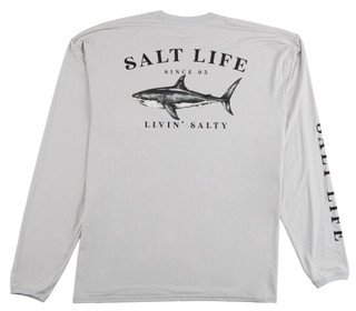 Thumbnail 3: Salt Life Men's Long Sleeve Performance Graphic Tee 