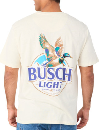 Thumbnail 2: . Men's Busch Light Duck Graphic T-Shirt 