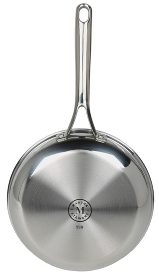 Thumbnail 3: Martha Stewart 9.5 in Stainless Steel Frying Pan 