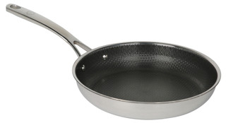 Thumbnail 1: Martha Stewart 9.5 in Stainless Steel Frying Pan 