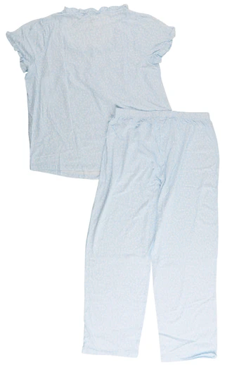 Thumbnail 2: Sophie B Women's 2 Pc Belle Blossoms Pajama Pants Set 