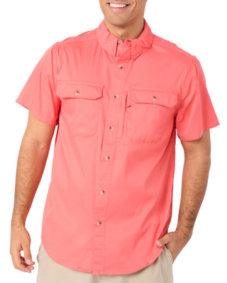 Thumbnail 1: REEL LEGENDS Men's Water Solid Woven Button Down Shirt 