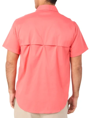 Thumbnail 2: REEL LEGENDS Men's Water Solid Woven Button Down Shirt 