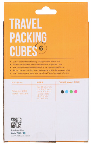 Thumbnail 2: Miami Carry On 6 Pk Travel Packing Cubes 
