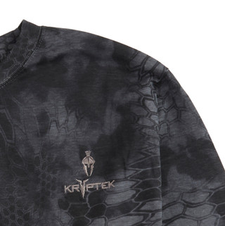 Thumbnail 3: KRYPTEK Men's Long Sleeve Printed Crew Neck Shirt 