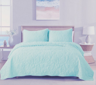 Thumbnail 3: Caribbean Joe Solid Shell Quilt  