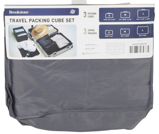 Thumbnail 2: Brookstone Travel Packing Cube Set 