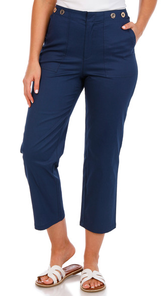Thumbnail 3: Stella Parker Women's Wide Leg Capris  