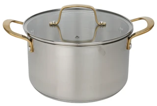 Thumbnail 3: MARTHA STEWART EVERYDAY 5 Qt Stainless Steel Dutch Oven 