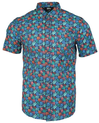 Thumbnail 1: Eddie Bauer Men's Baja Printed Short Sleeve Shirt 
