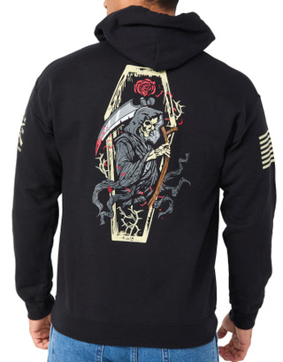 Thumbnail 3: GRUNT STYLE Men's Grim Reaper Hoodie 