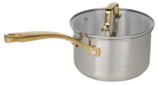 Thumbnail 3: MARTHA STEWART EVERYDAY 2 Qt Midvale Stainless Steel Sauce Pan 