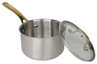 Thumbnail 2: MARTHA STEWART EVERYDAY 2 Qt Midvale Stainless Steel Sauce Pan 