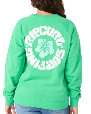 Thumbnail 2: Rip Curl Juniors Luxe Surf Crew Neck Sweater 