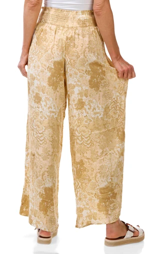 Thumbnail 3: Pink Rose Women's Palazzo Pants  