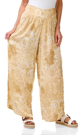 Thumbnail 2: Pink Rose Women's Palazzo Pants  