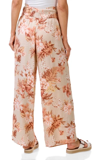Thumbnail 4: Pink Rose Women's Palazzo Pants  