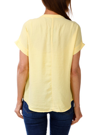 Thumbnail 2: AVA AND GRACE Women's Solid Embroidered Top 