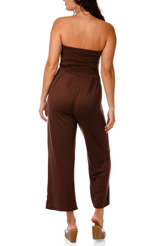 Thumbnail 2: Heart & Hips Juniors Tube Top Jumpsuit  